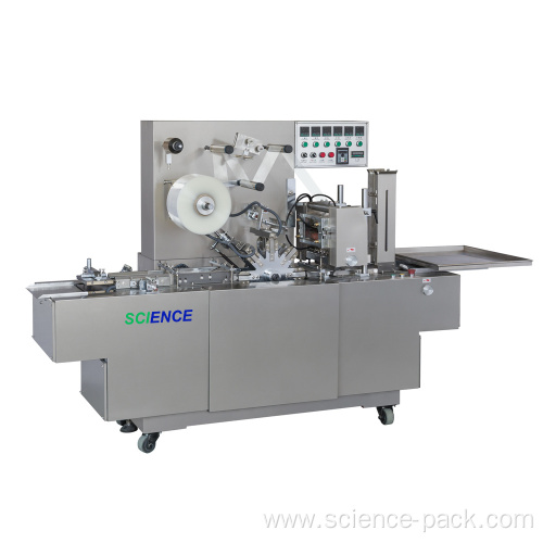 Box Package 3D Cellophane Sealing Packing Machine